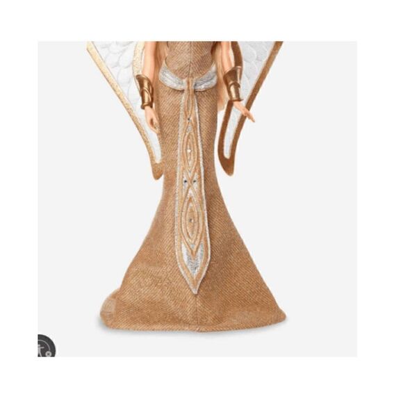 NEW Barbie Signature - 2022 Bob Mackie Barbie Holiday Angel Doll - Picture 6 of 13